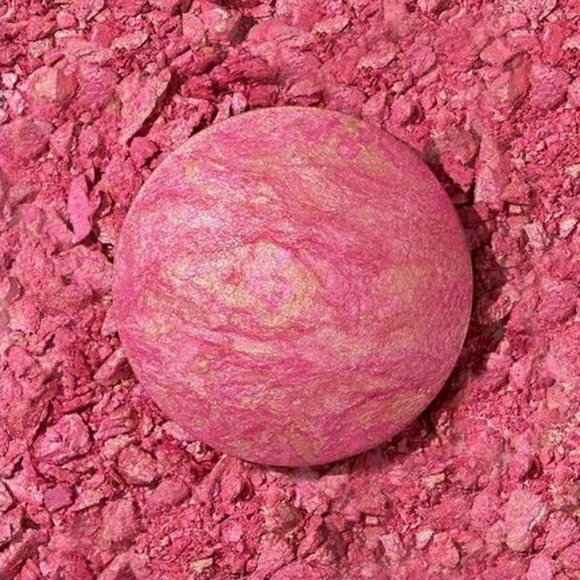 🦋 Laura Geller Baked Blush-N-Brighten Marbleized Blush (In Sunlit Rose) - Picture 5 of 9